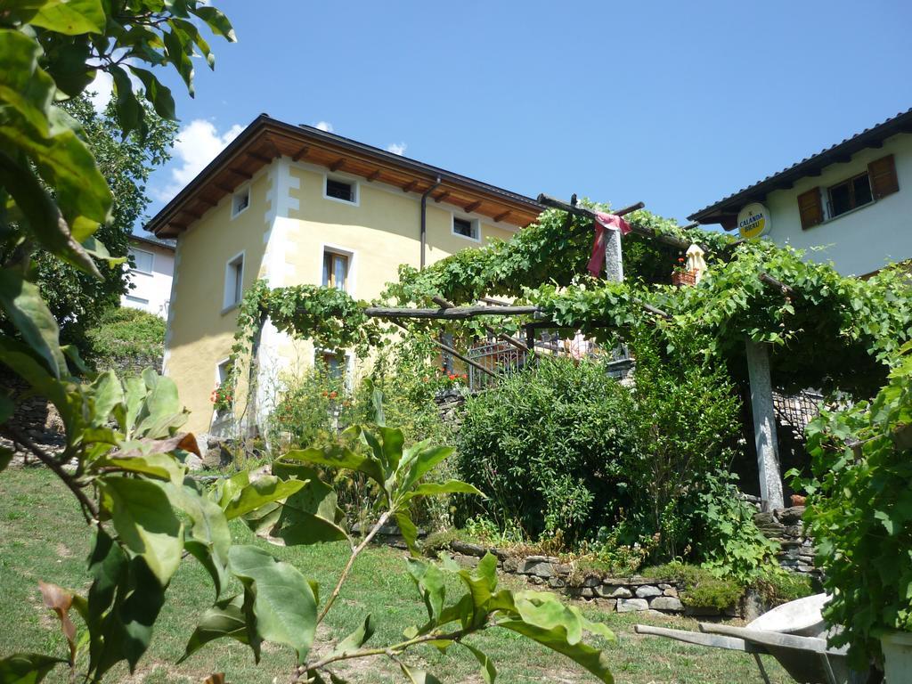 Da Erminia Acomodação com café da manhã Verdabbio Exterior foto